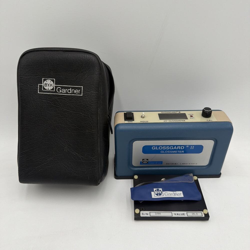 Gardner Glossgard II 60° Gloss Meter BYK Portable Surface Gloss Tester